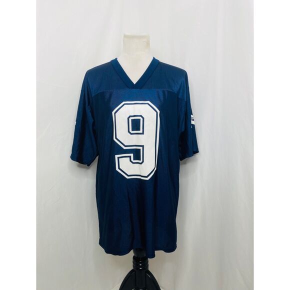 NFL Men’s Jersey Shirt Blue Mesh Dallas Cowboys Tony Romo #9 Size Medium - Picture 2 of 9